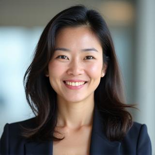 鈴木優子のポートレート写真